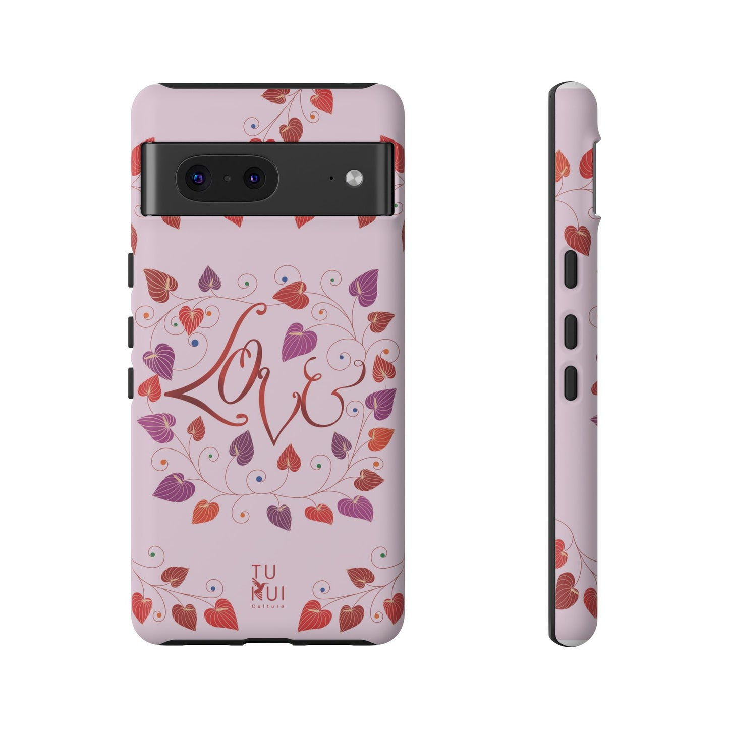 Phone Case - 'Love' Lettering Illustration