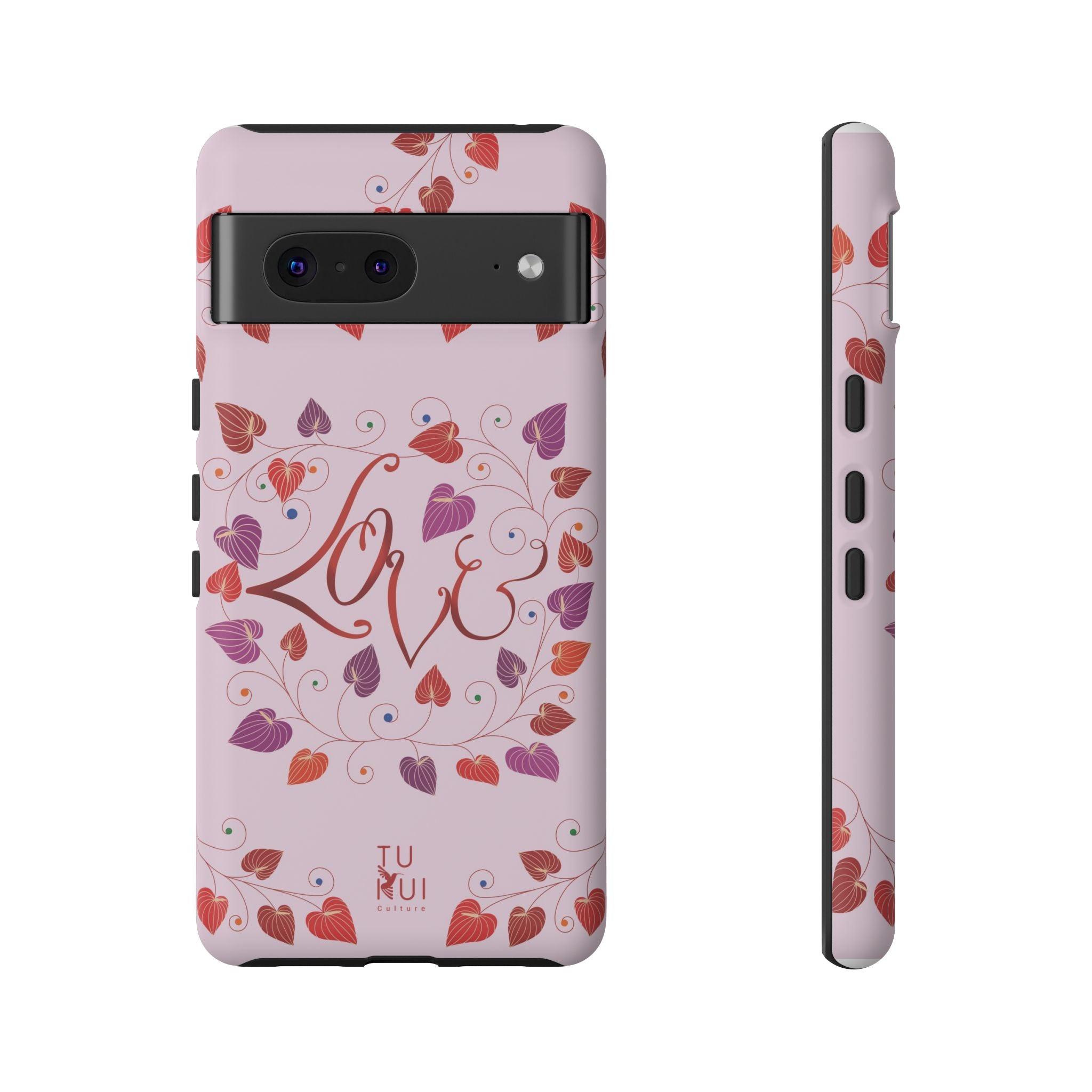 Phone Case - 'Love' Lettering Illustration