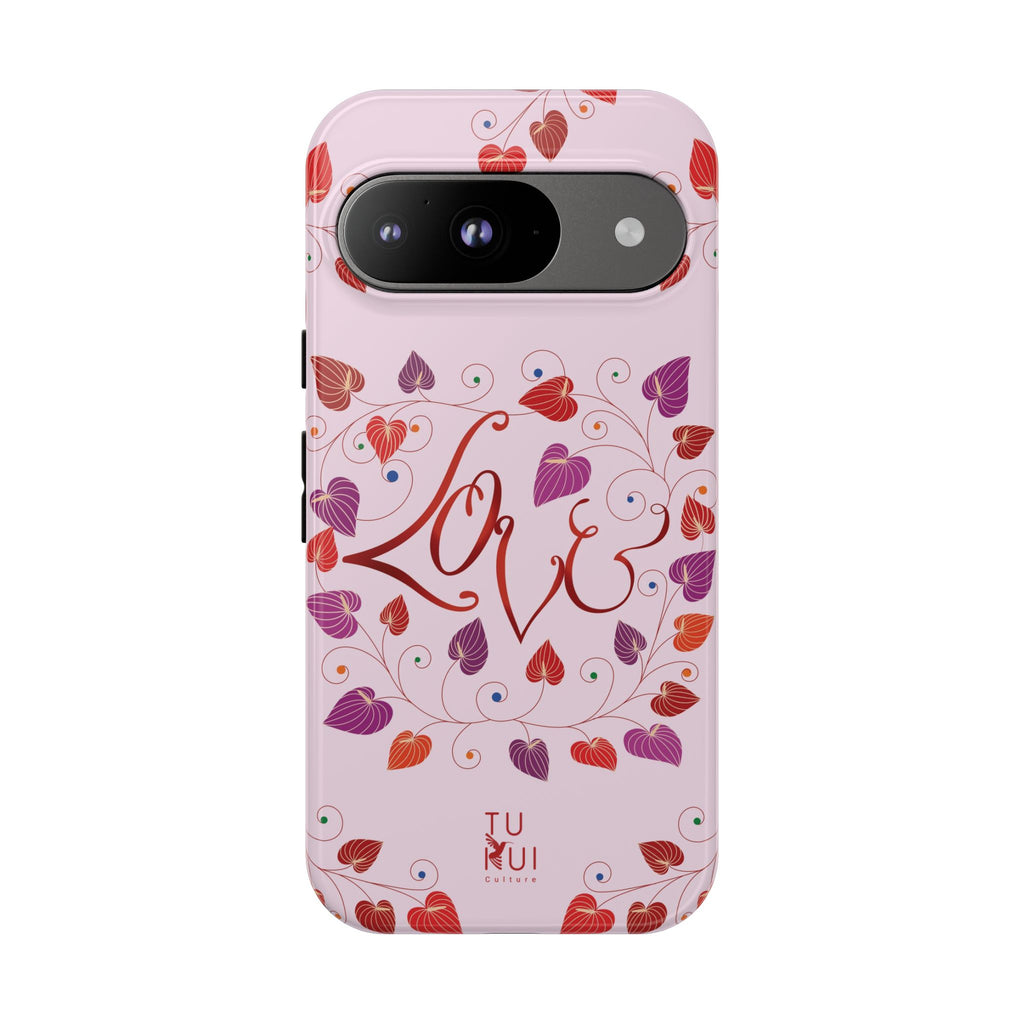 Phone Case - 'Love' Lettering Illustration