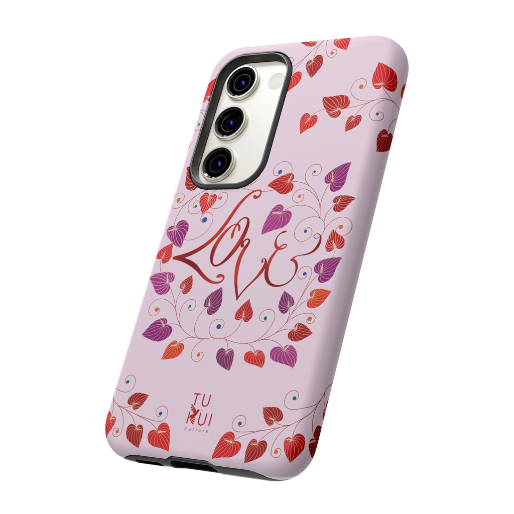 Phone Case - 'Love' Lettering Illustration
