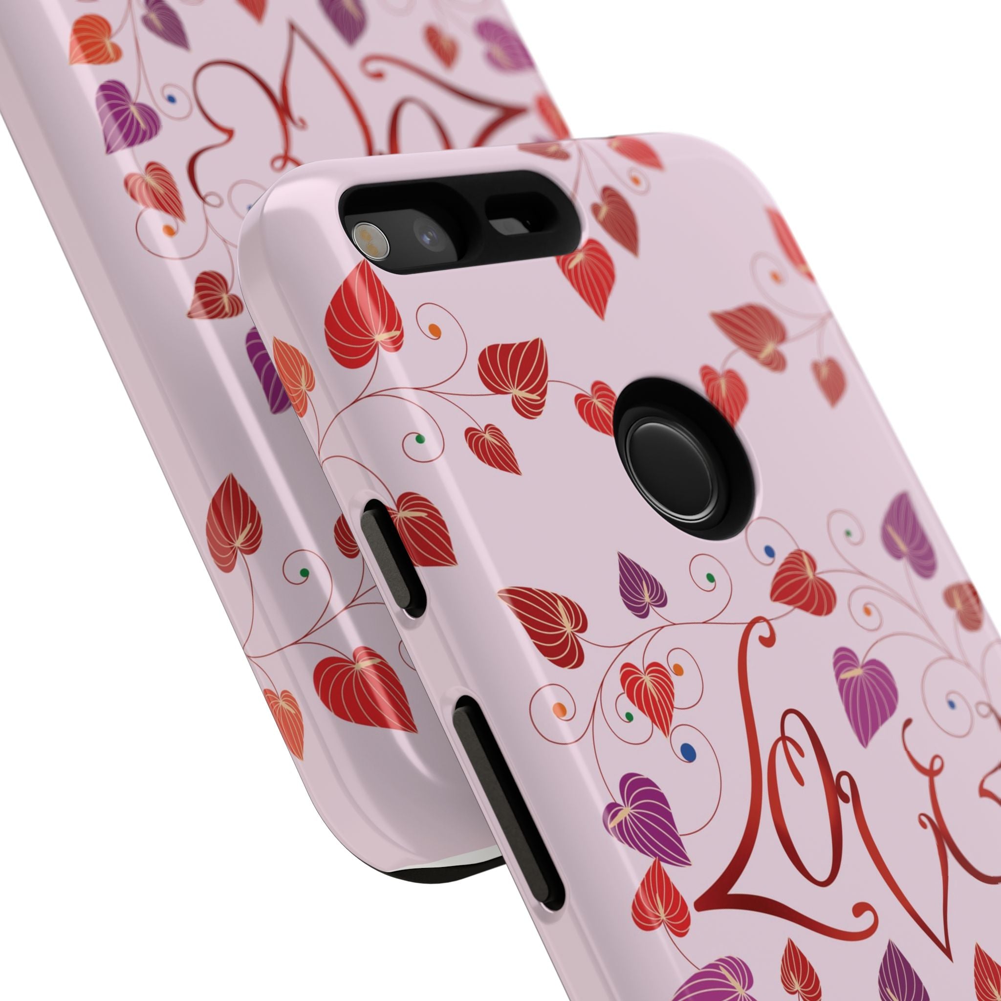 Phone Case - 'Love' Lettering Illustration