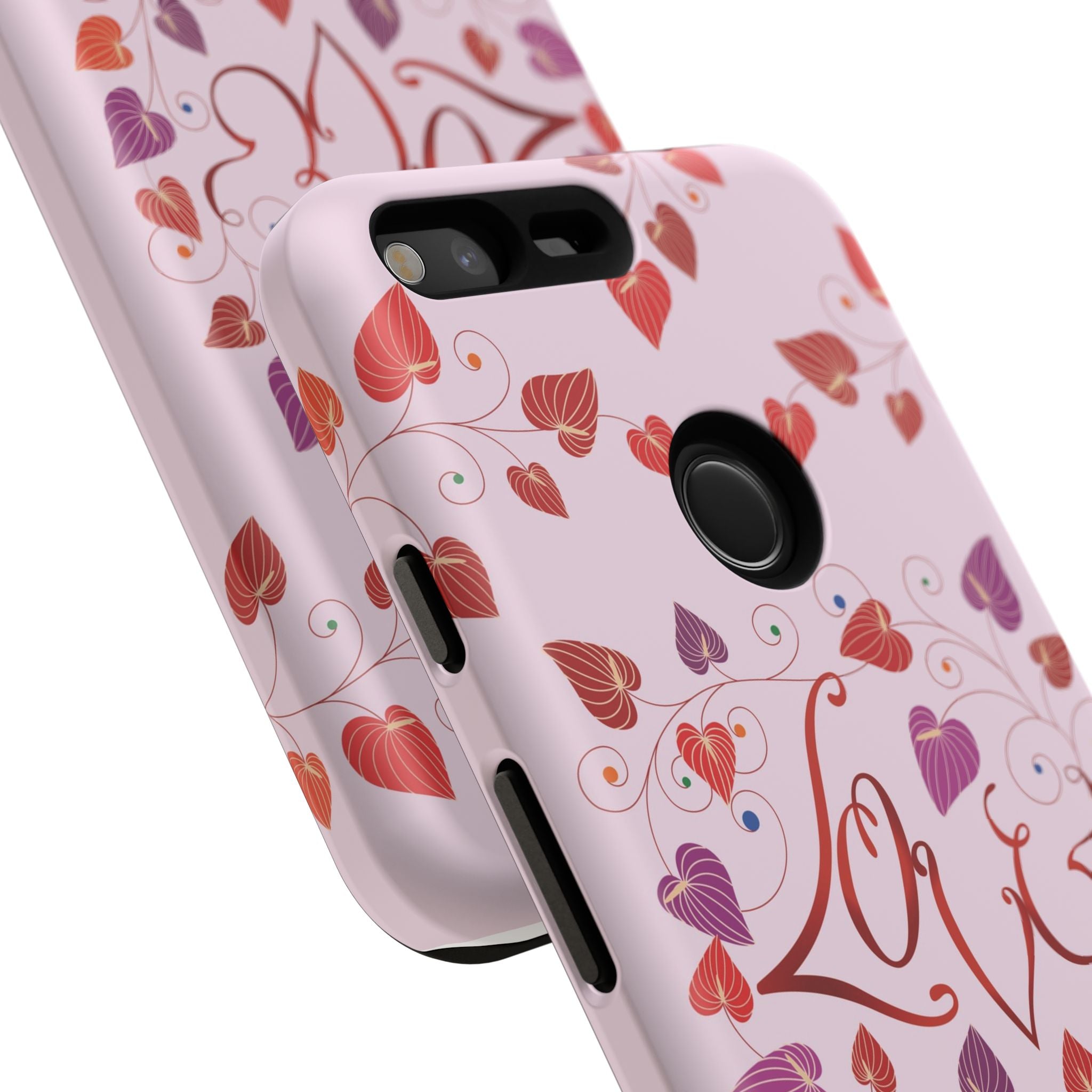 Phone Case - 'Love' Lettering Illustration