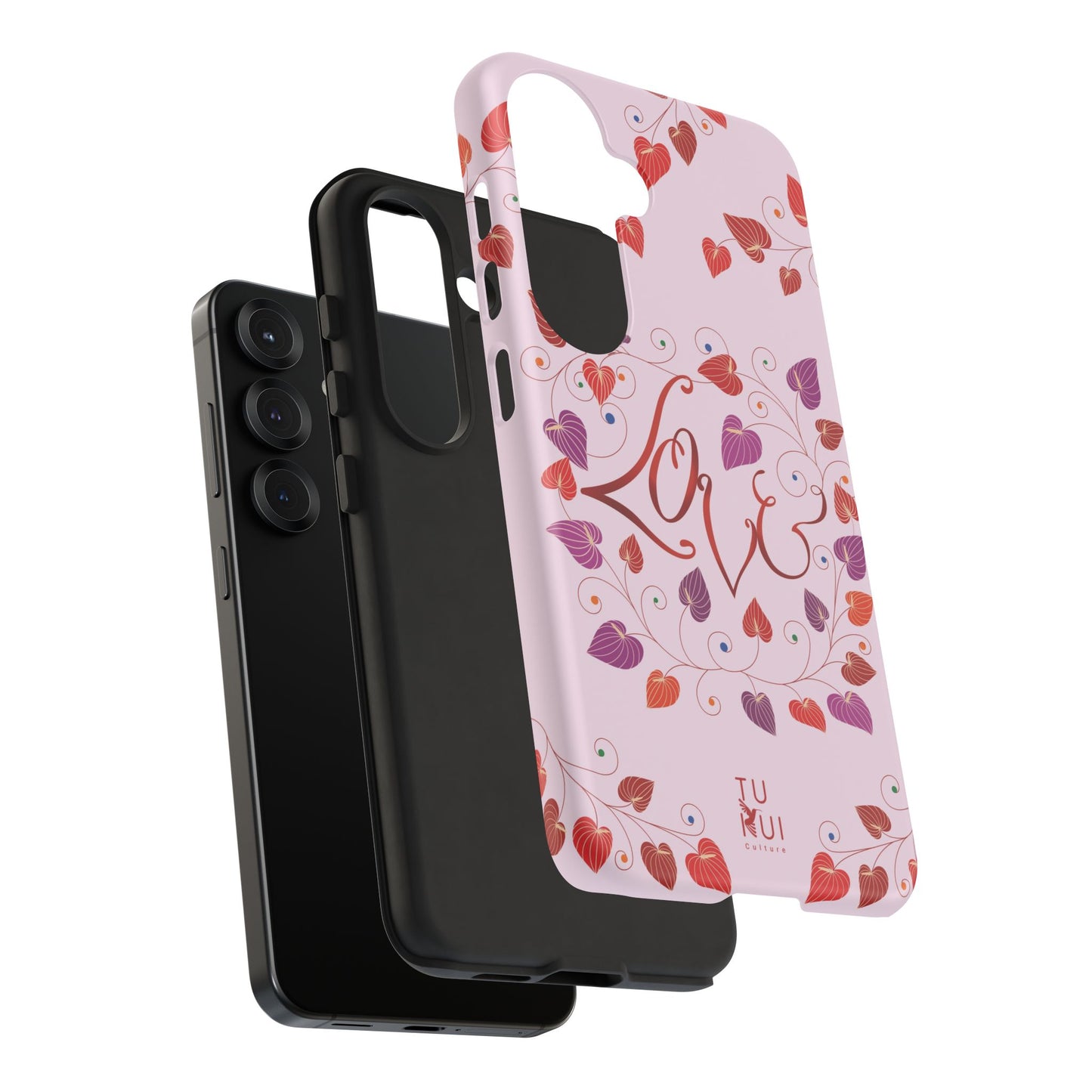 Phone Case - 'Love' Lettering Illustration
