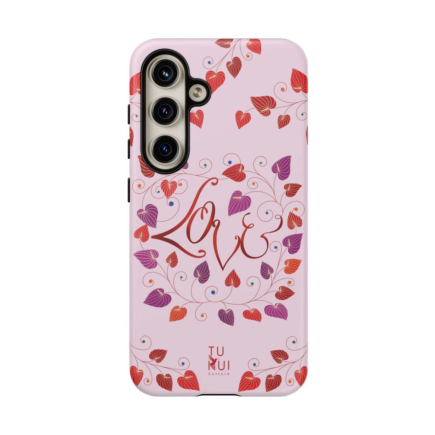 Phone Case - 'Love' Lettering Illustration