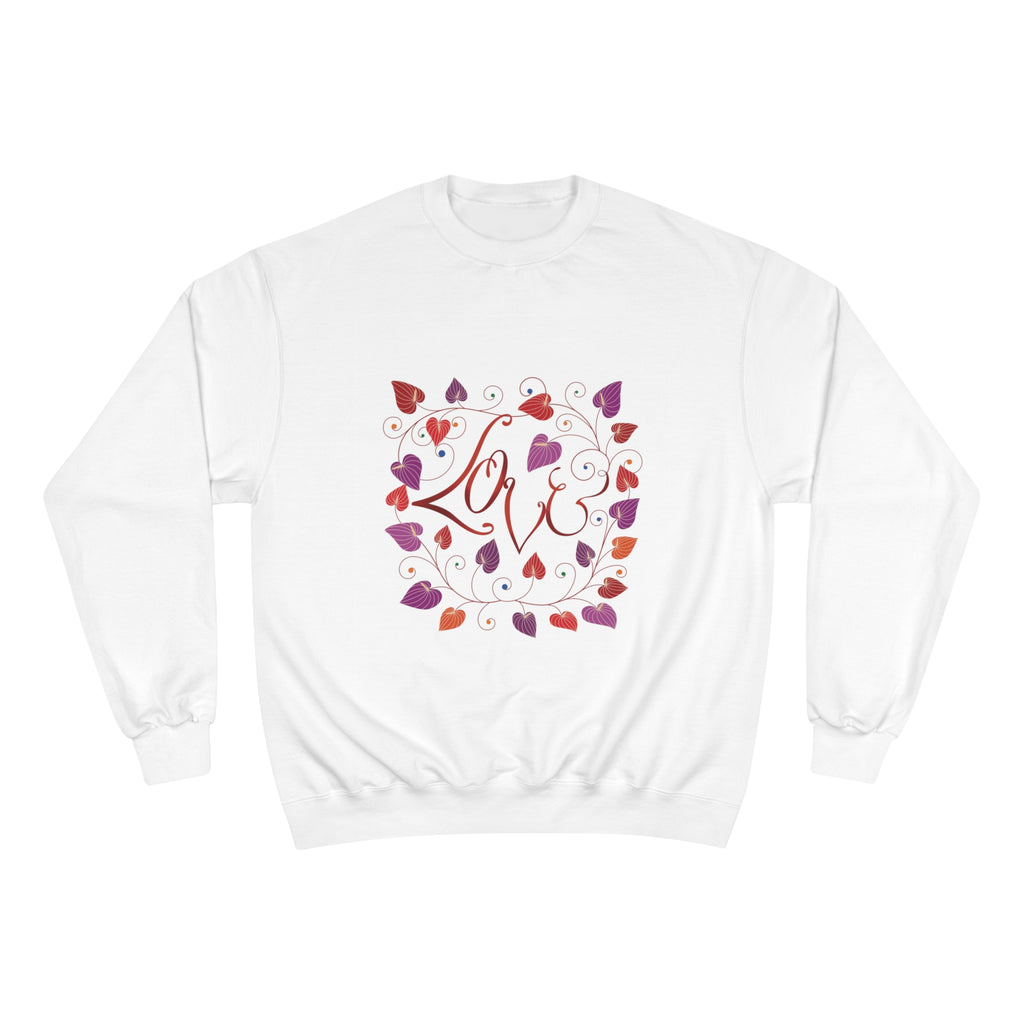 Floral Love Champion Sweatshirt