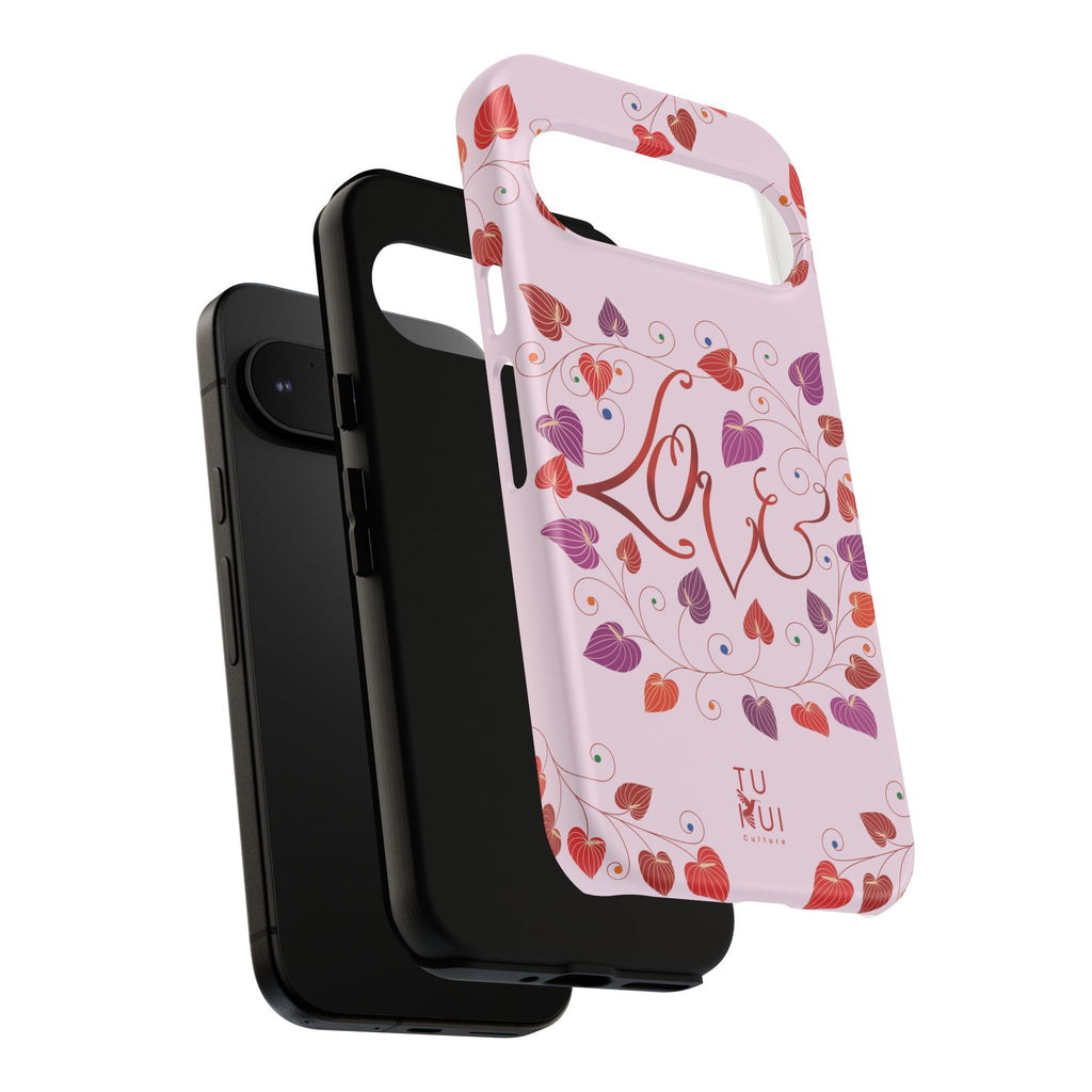 Phone Case - 'Love' Lettering Illustration