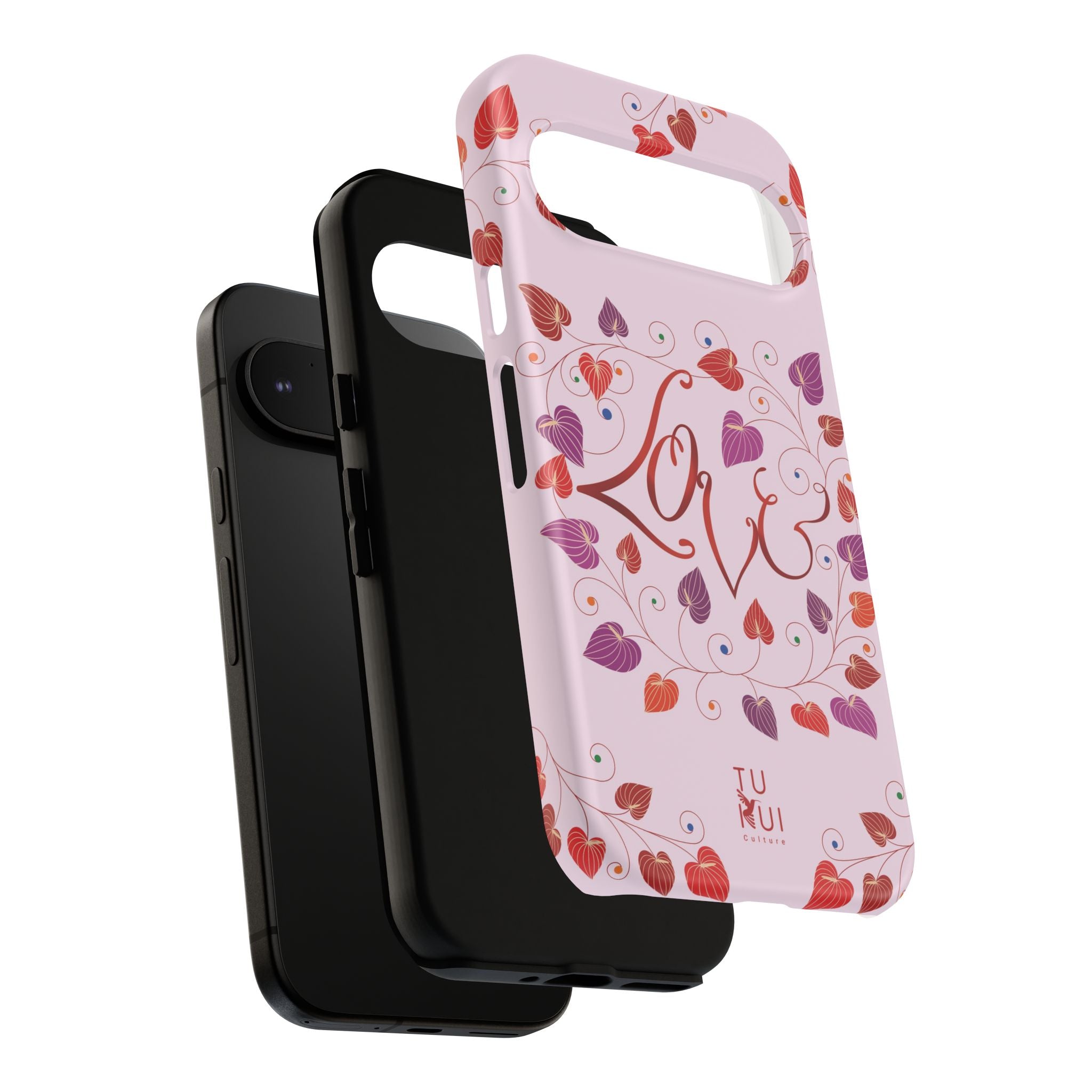 Phone Case - 'Love' Lettering Illustration
