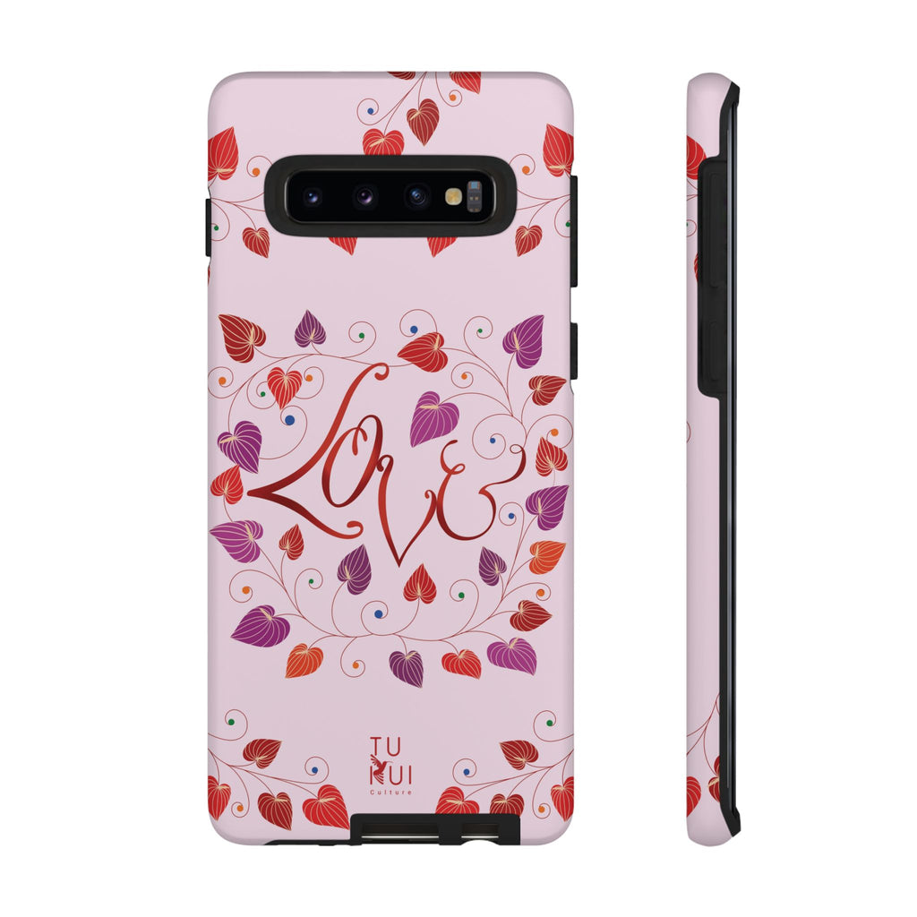 Phone Case - 'Love' Lettering Illustration