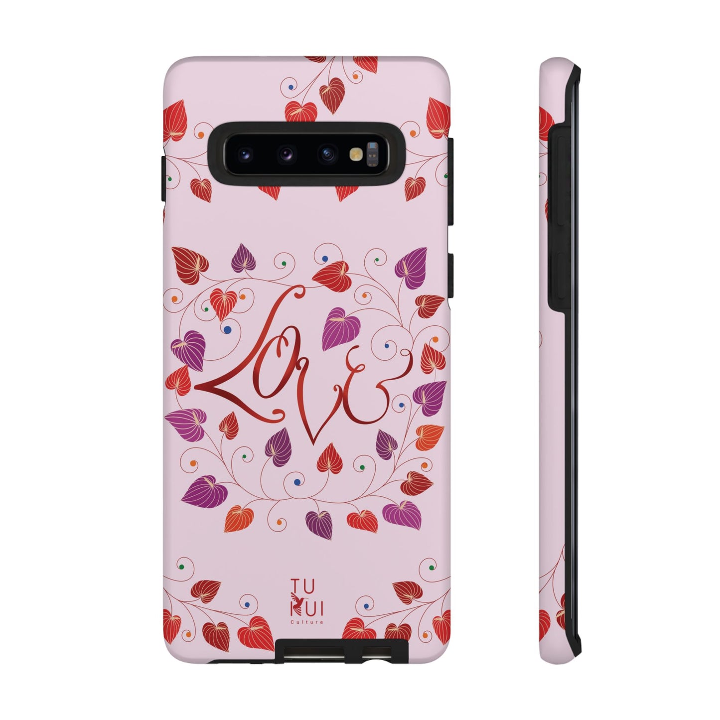 Phone Case - 'Love' Lettering Illustration