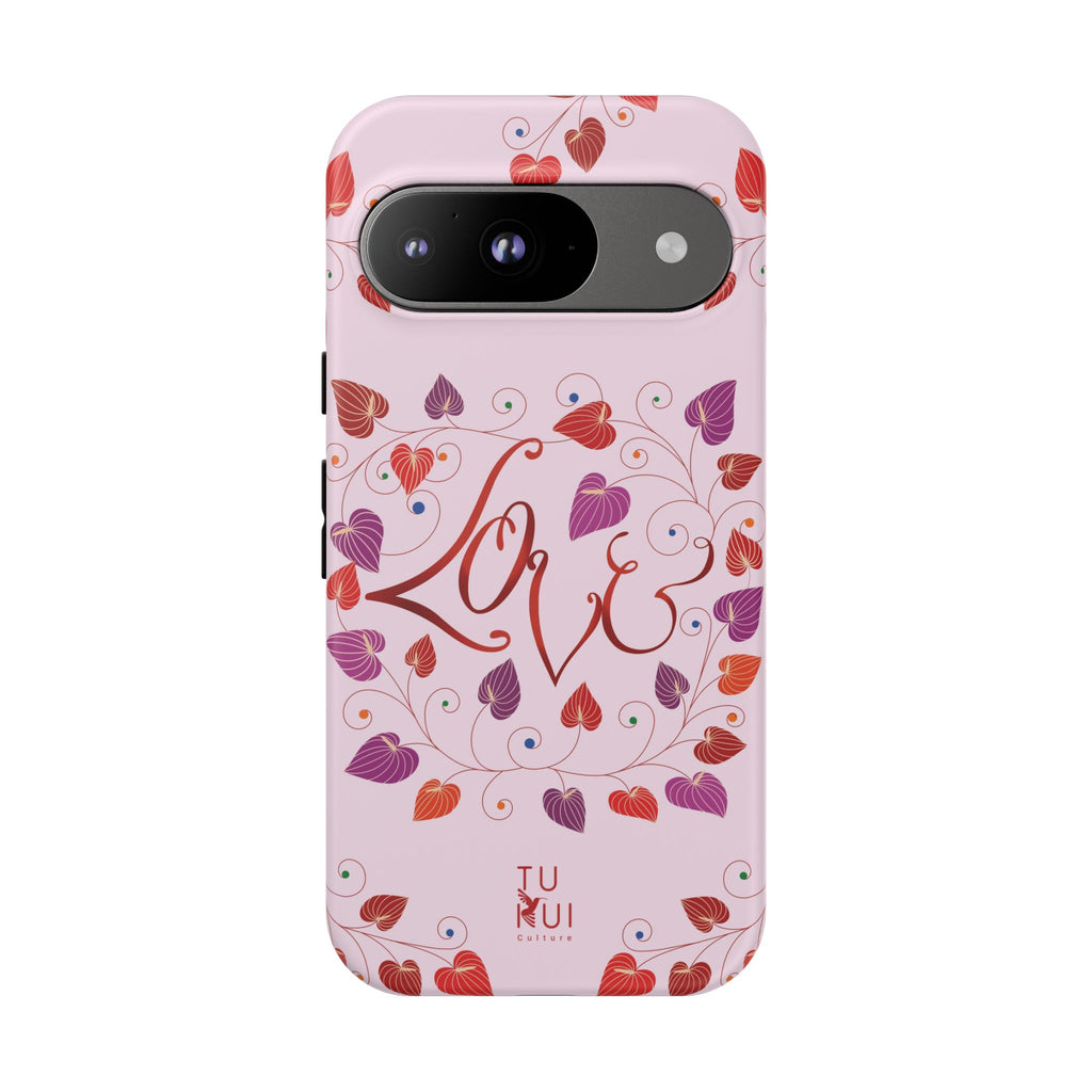 Phone Case - 'Love' Lettering Illustration