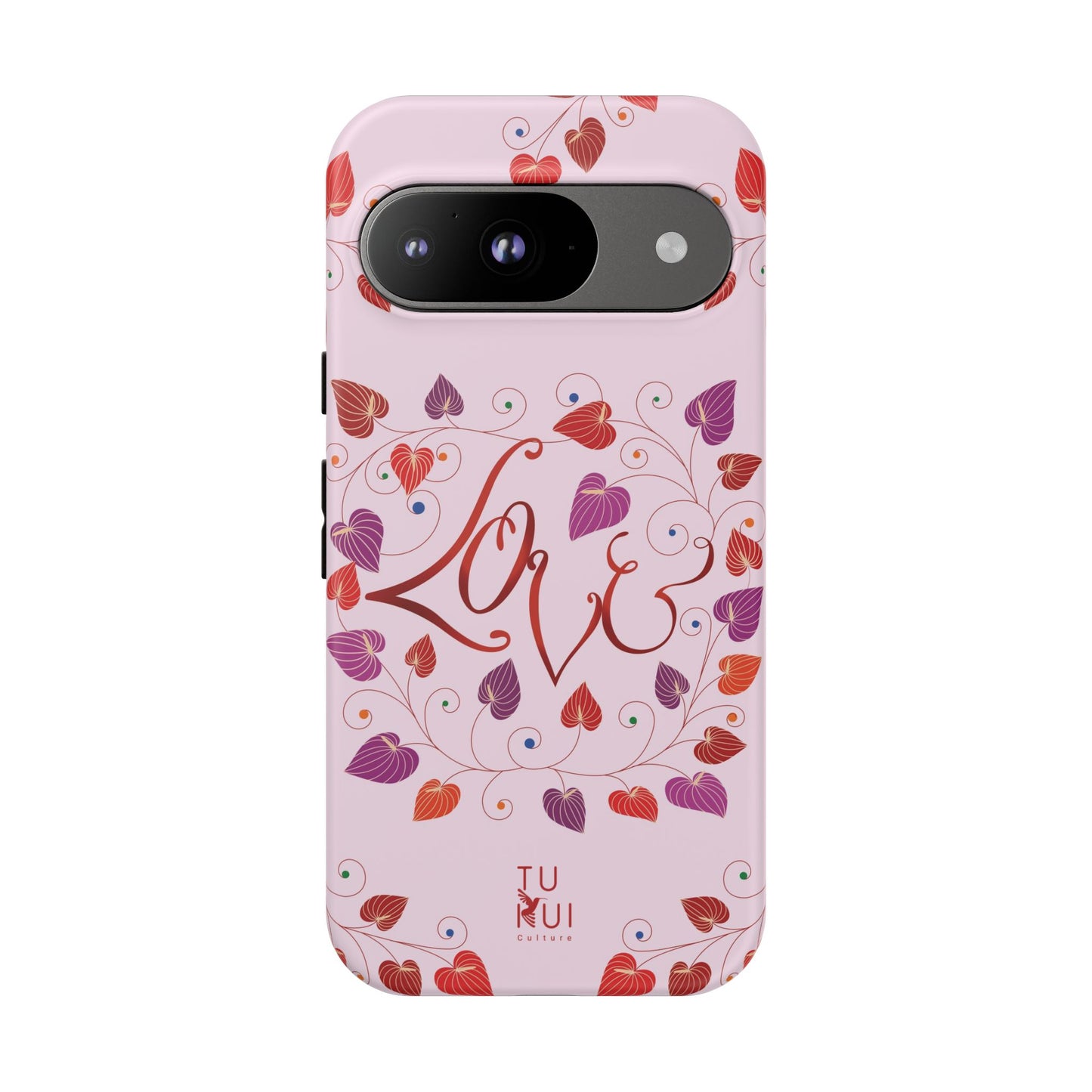 Phone Case - 'Love' Lettering Illustration