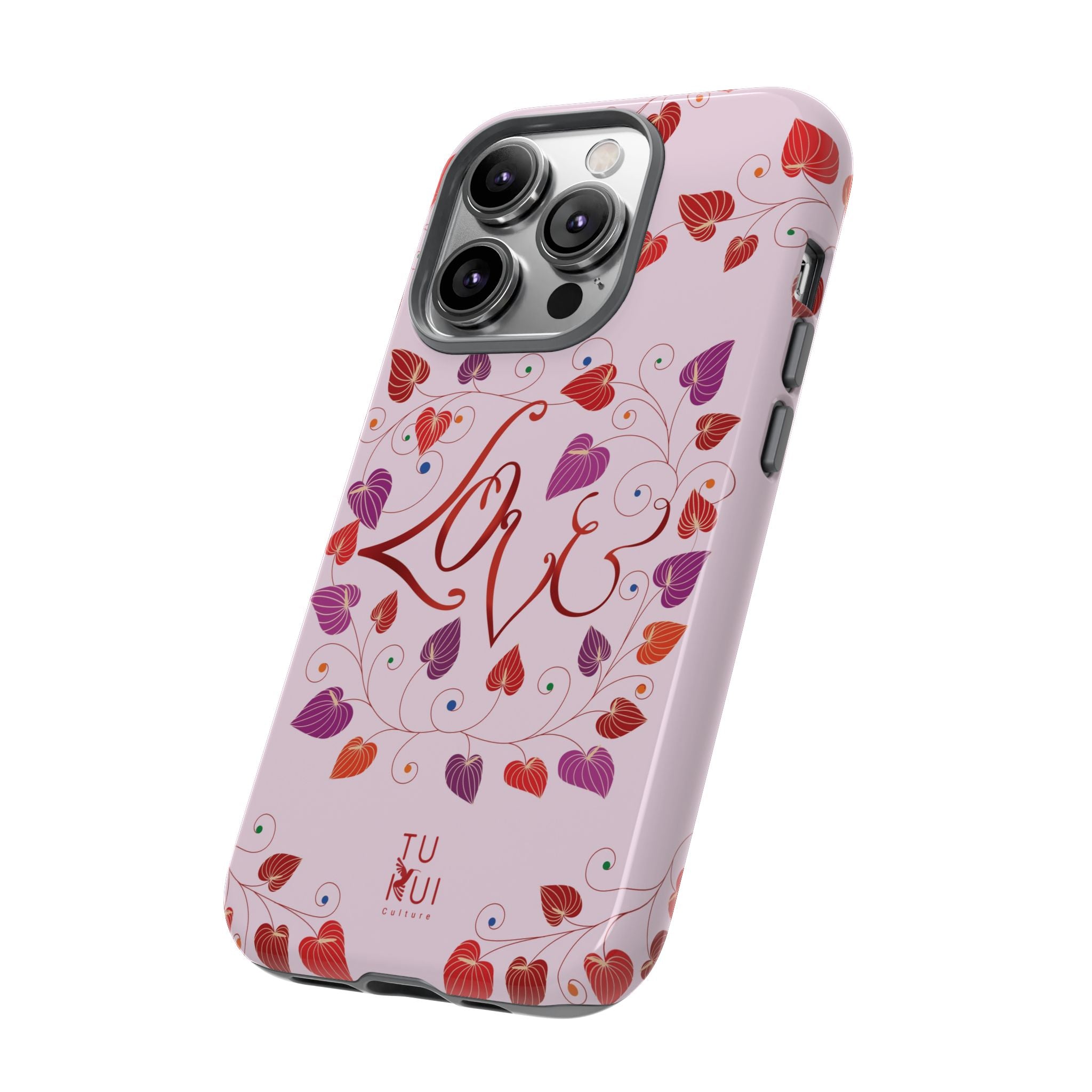 Phone Case - 'Love' Lettering Illustration