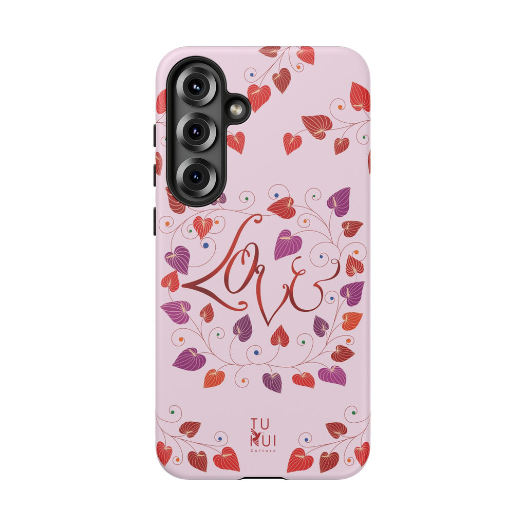 Phone Case - 'Love' Lettering Illustration