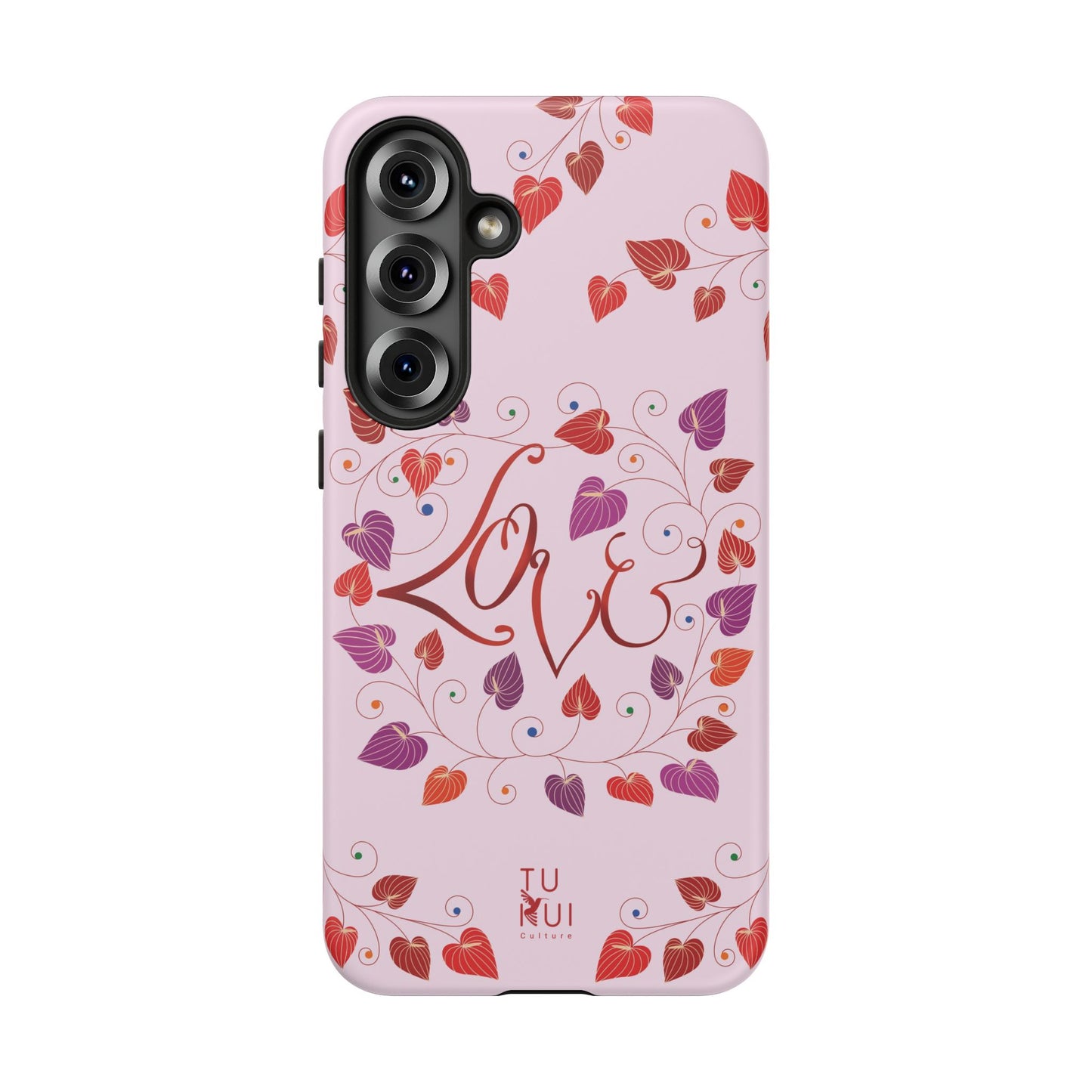 Phone Case - 'Love' Lettering Illustration