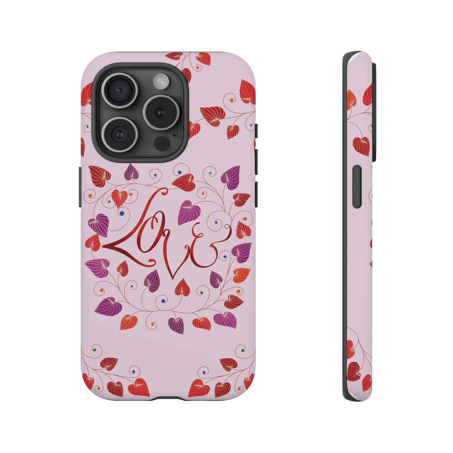 Copy of Phone Case - 'Love' Lettering Illustration