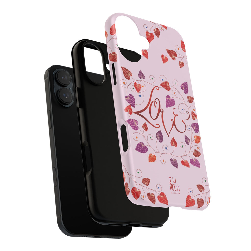 Phone Case - 'Love' Lettering Illustration