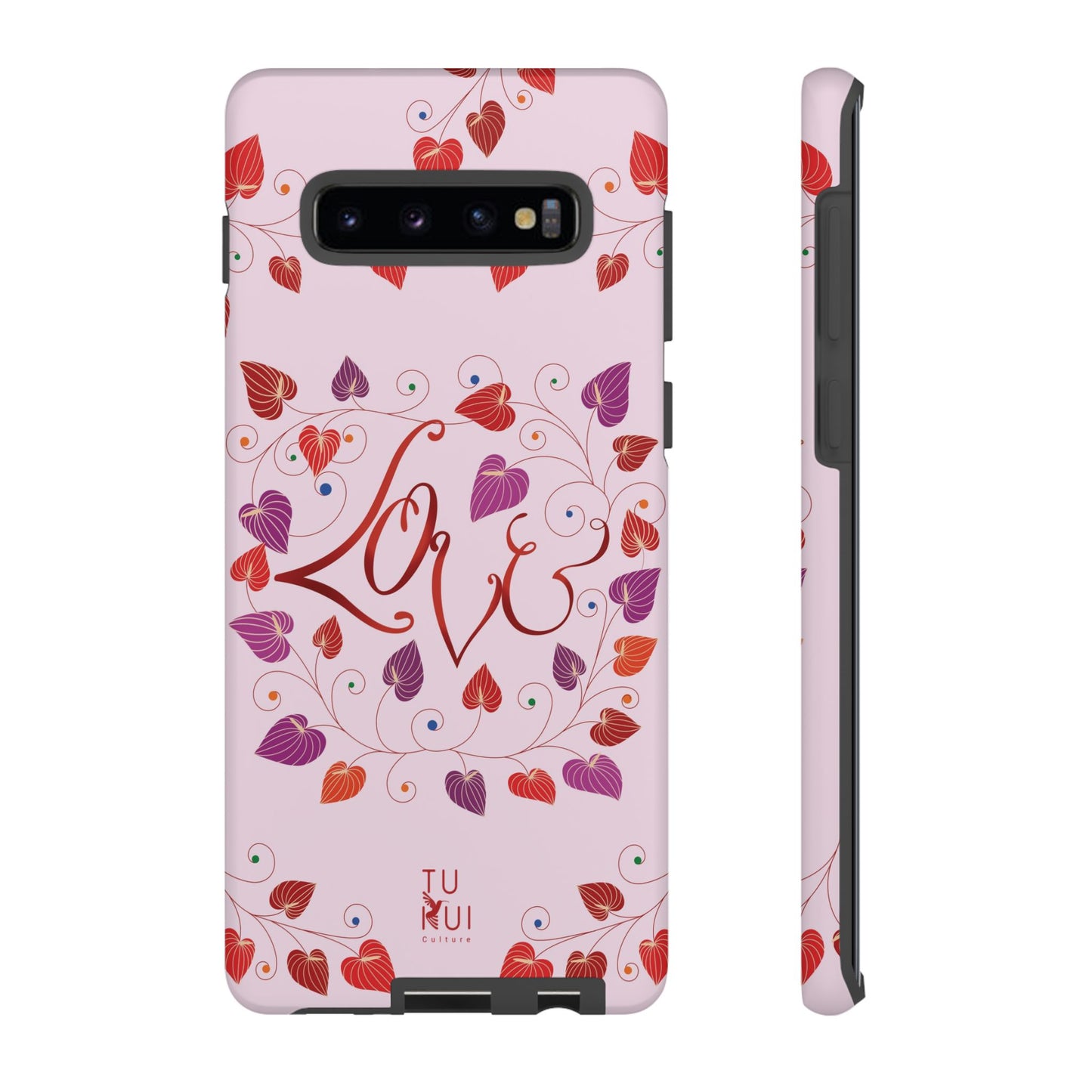 Phone Case - 'Love' Lettering Illustration