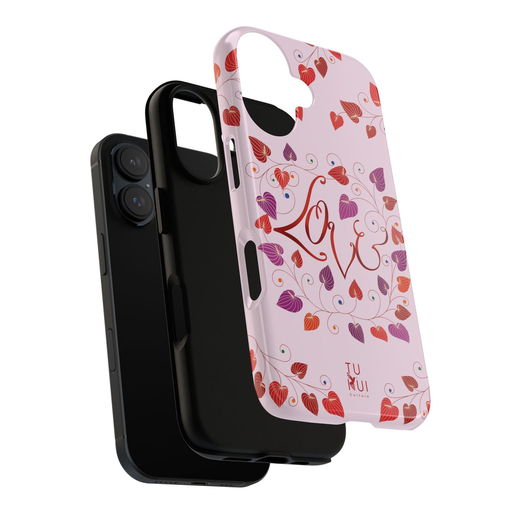 Phone Case - 'Love' Lettering Illustration