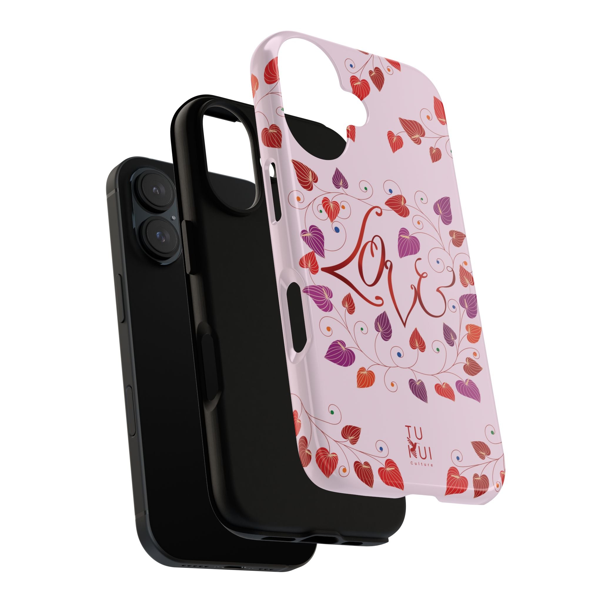 Phone Case - 'Love' Lettering Illustration