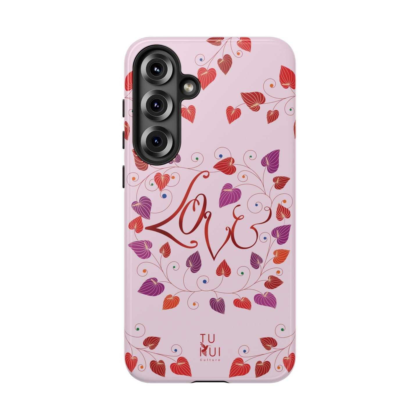 Phone Case - 'Love' Lettering Illustration
