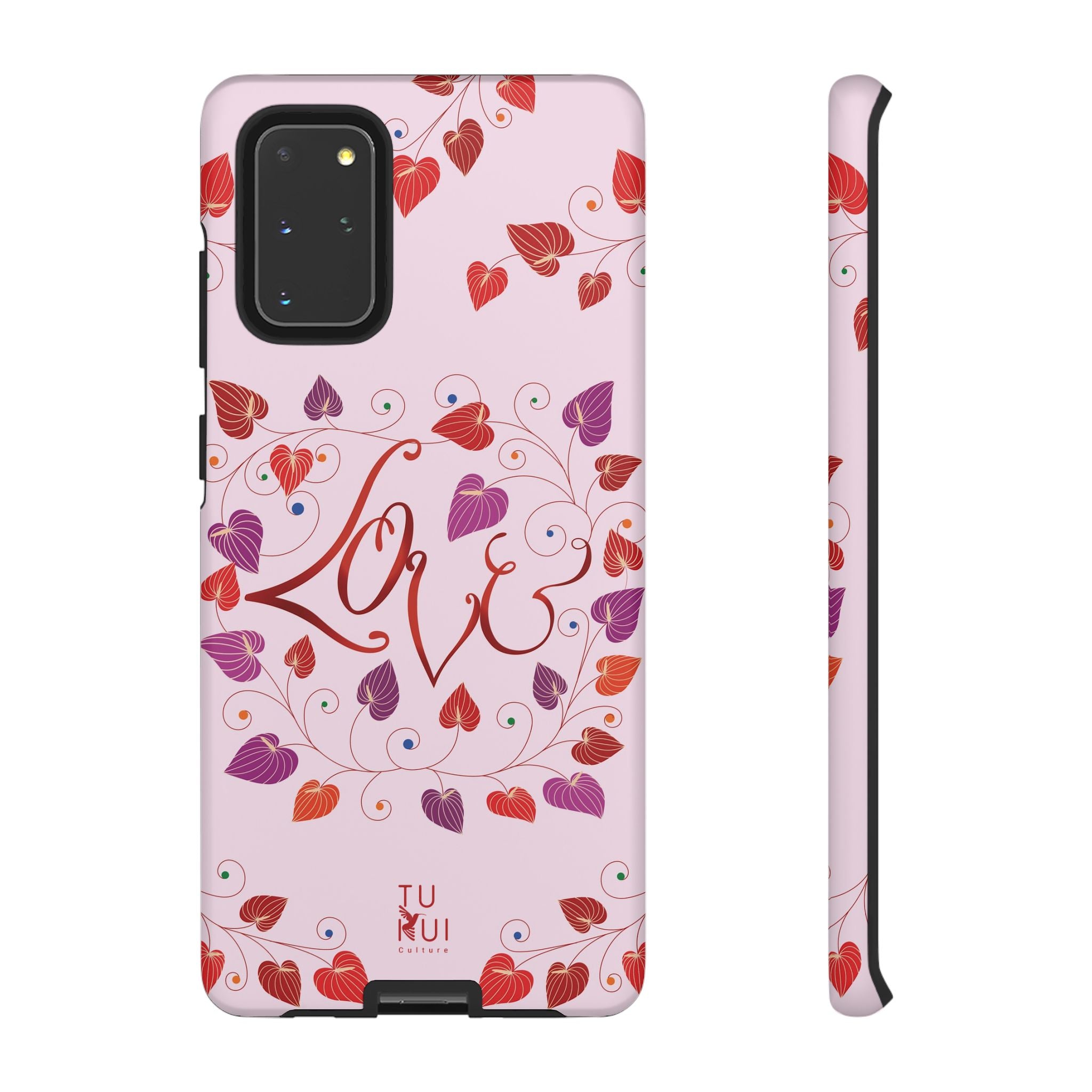 Phone Case - 'Love' Lettering Illustration