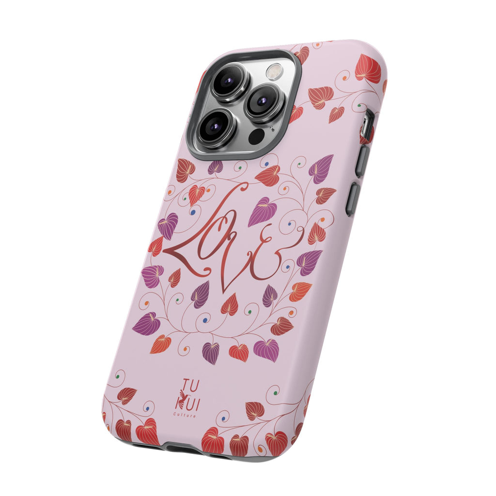 Phone Case - 'Love' Lettering Illustration