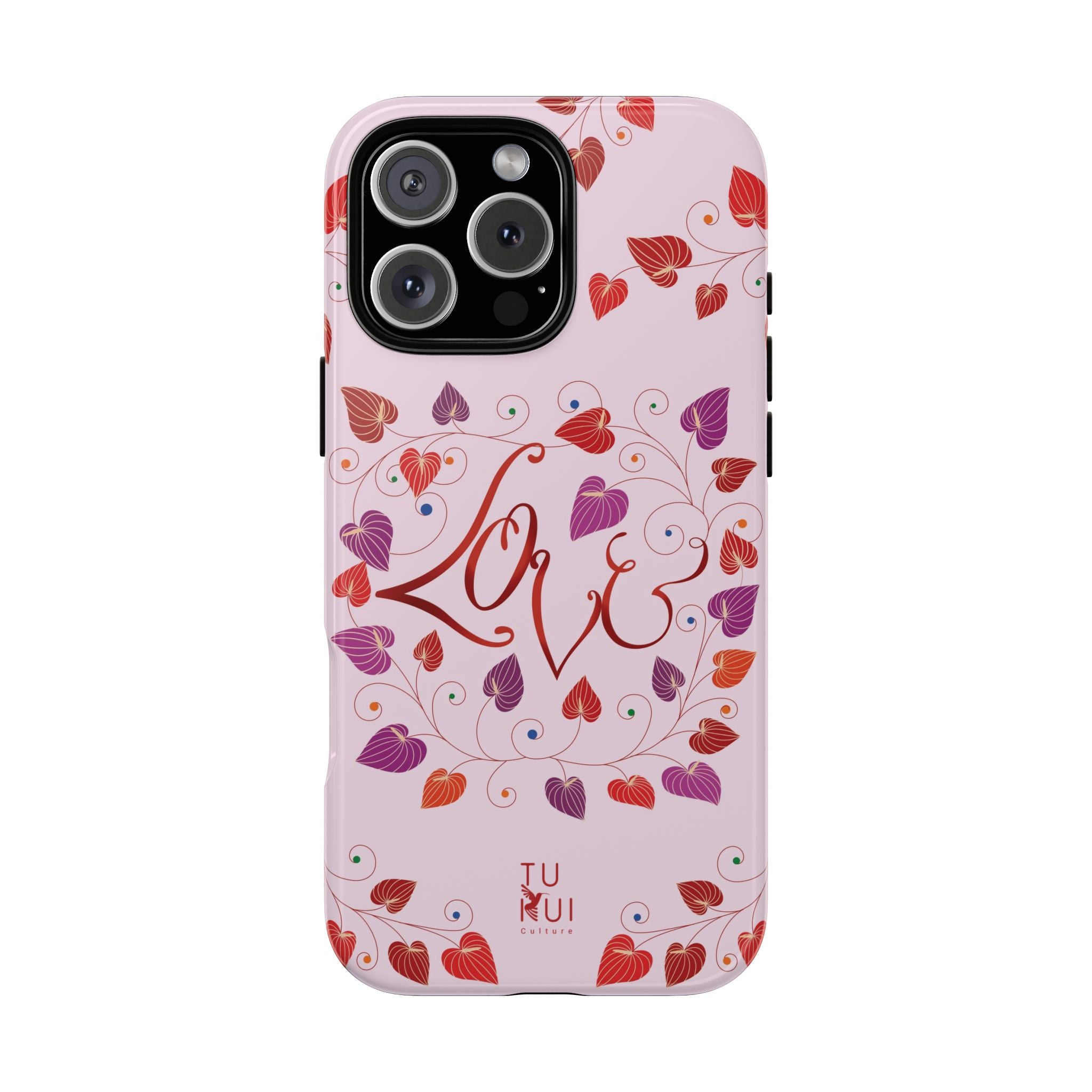 Phone Case - 'Love' Lettering Illustration