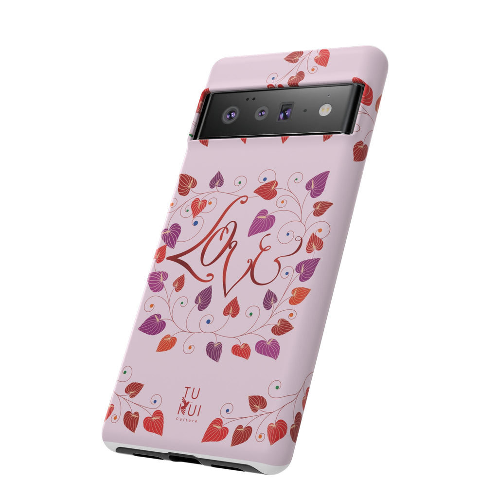 Phone Case - 'Love' Lettering Illustration