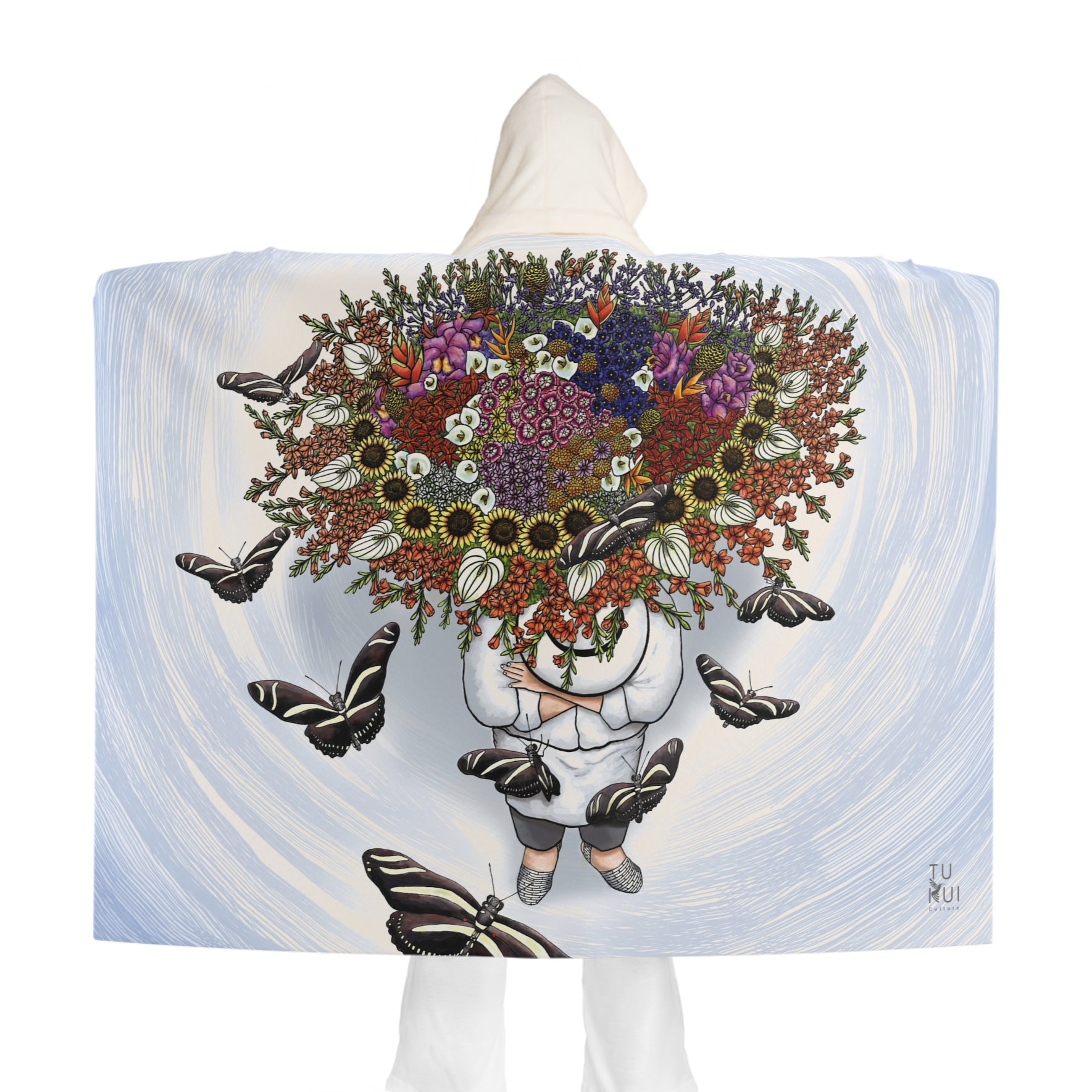 Hooded Sherpa Blanket - The Magic of the Silletero